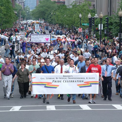 June 14, 2003. Boston, MA.GLBT Pride 2003.© 2003 MARILYN HUMPHRIES