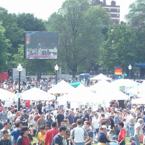 June 14, 2003. Boston, MA.GLBT Pride 2003.© 2003 MARILYN HUMPHRIES