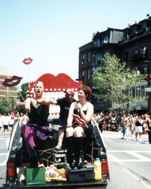 Theater Offensive float at Boston Pride Parade